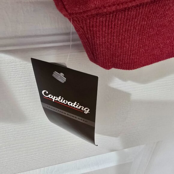 Oklahoma Sooners Men's Captivating Pullover Sweatshirt Red Size L NWT - Picture 4 of 8